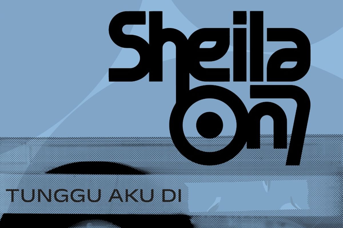 Poster konser Sheila On 7 yang bertajuk Tunggu Aku Di
