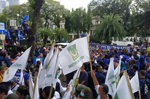 Prima Demo di MA Hari Ini, Berharap Kasasi Tunda Pemilu Dikabulkan