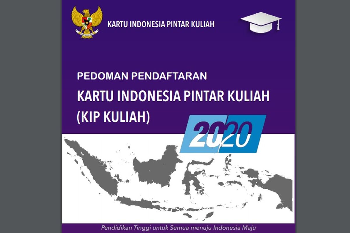 Pedoman Pendaftaran KIP Kuliah 2020 Kemendikbud RI