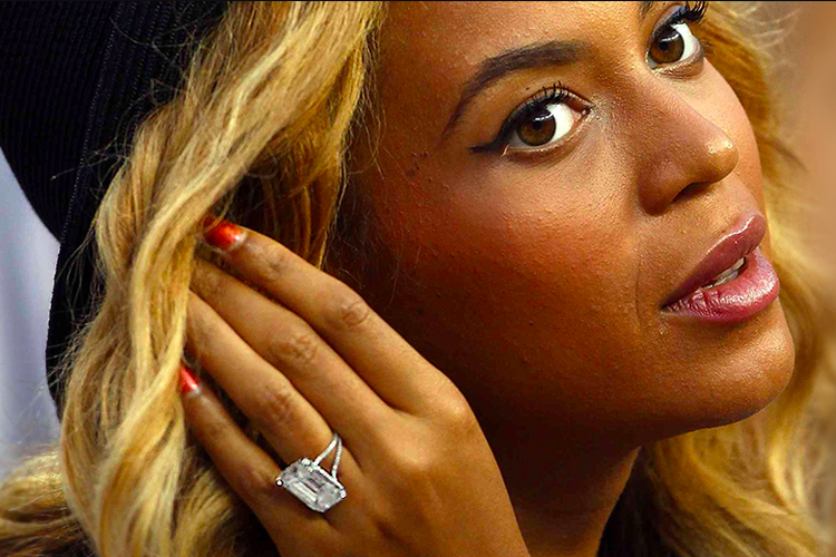 Cincin tunangan Beyonce