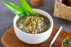 Resep Bubur Kacang Hijau, Hangat Disantap dengan Saus Santan