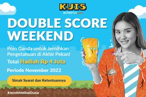 Kuis Pengetahuan Tanpa Batas Spesial Weekend (x2 Score)
