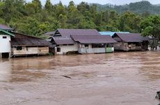 Luapan Sungai Togo di Luwu Timur Rendam Permukiman dan Ruas Jalan, Warga Sempat Panik