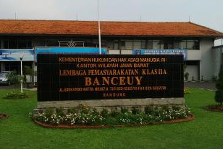 Lembaga Pemasyarakatan (Lapas) Banceuy di Jalan Soekarno - Hatta, Bandung, Jawa Barat.Lapas ini khusus narapida narkotika.