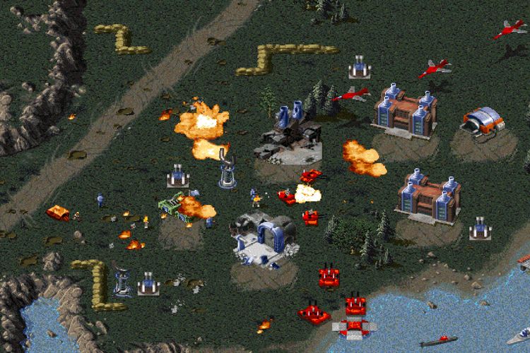 Command & Conquer Red Alert, Counterstrike and The Aftermath
