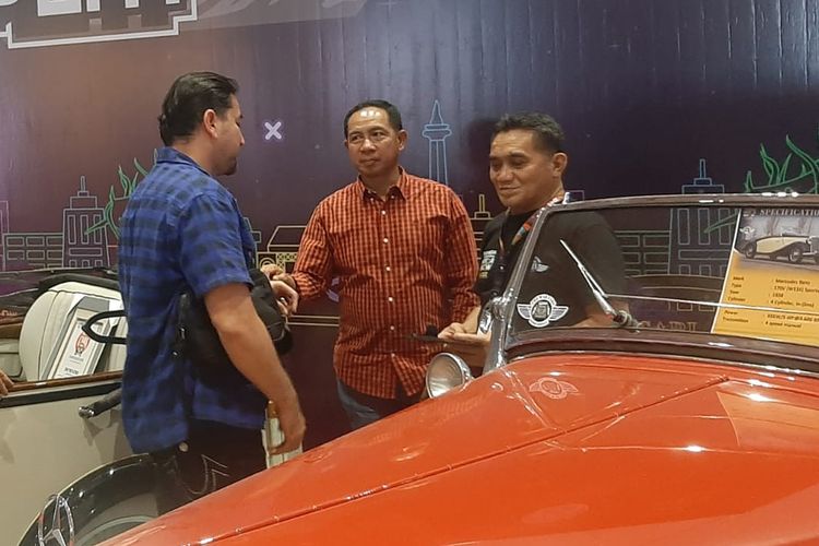 Kunjungan Wakil Kepala Staf Angkatan Darat (Wakasad) Letjen Agus Subiyanto di IIMS 2023, Minggu (19/2/2023)