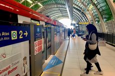 Penumpang LRT Jabodebek Bisa Kena Tarif Maksimal jika "Tap In" dan "Tap Out" di Stasiun Sama Terlalu Lama