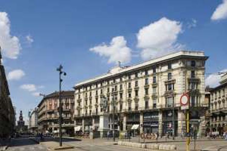 Lokasi hotel pertama Dolce & Gabbana di Milan, Italia
