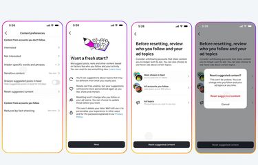 Cara menghapus rekomendasi konten untuk reset algoritma Instagram