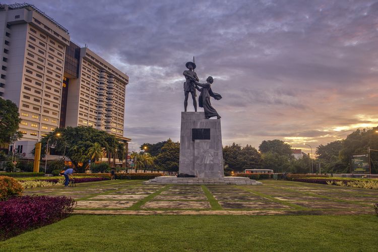 Patung Pahlawan atau Tugu Tani di Jakarta Pusat