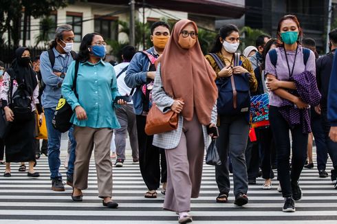 Jokowi: Pemakaian Masker Kunci Tekan Kasus Covid-19 Sebelum Vaksinasi