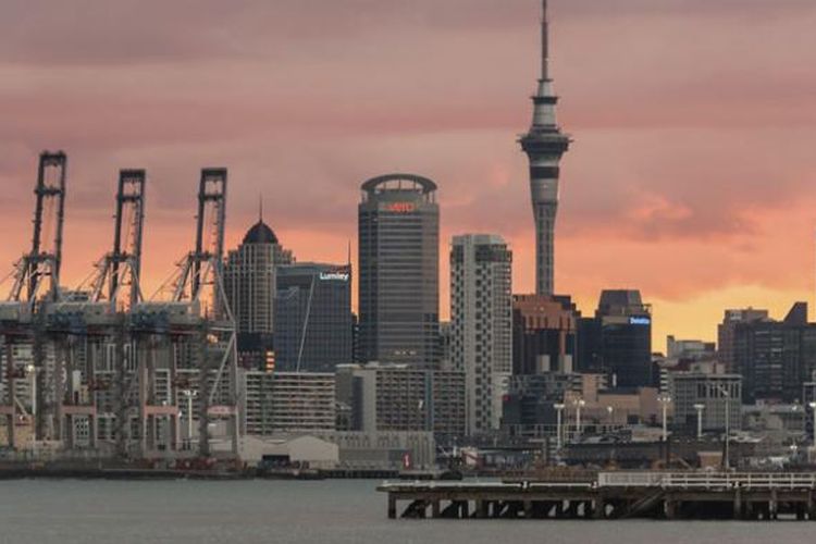 Kota Auckland di Selandia Baru