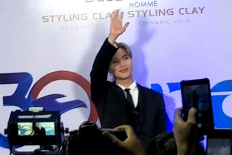 Taemin SHINee dalam acara RCTI 30 Anniversary Celebration yang digelar di Ecovention Ancol, Jakarta Utara pada Jumat (23/8/2019).