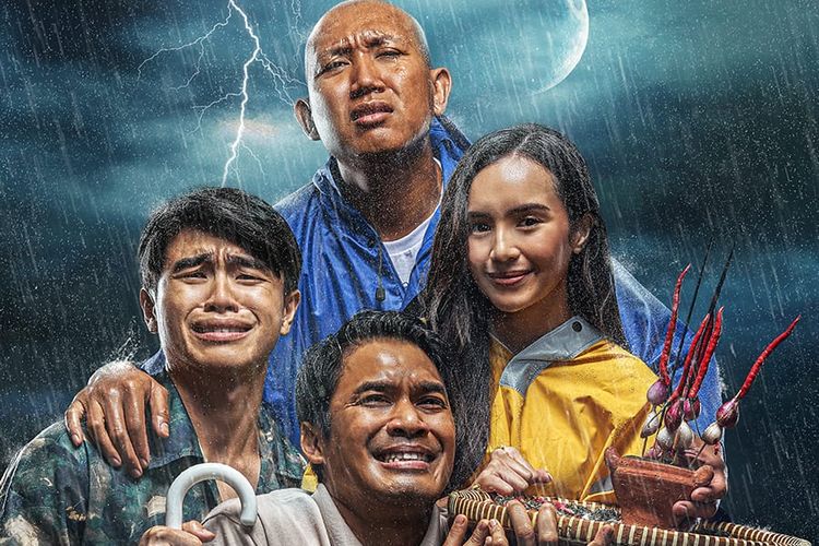 Poster film drama komedi Jadi Tuh Barang yang dibintangi oleh Oki Rengga dan Beby Tsabina.