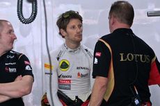 Grosjean Kalahkan Hamilton dan Vettel pada Sesi Pembuka di Yas Marina