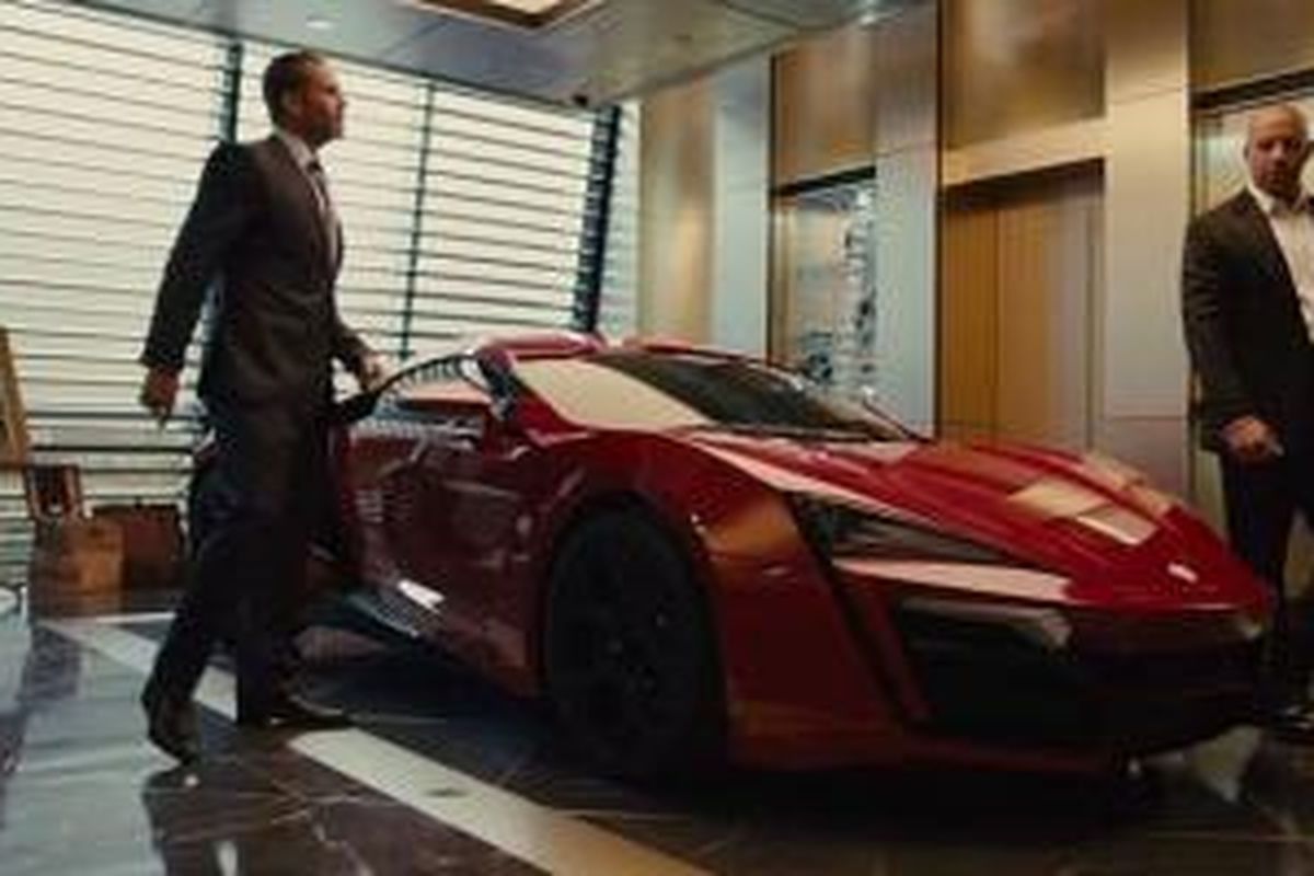 Lykan Hypersport di Fast Furious 7