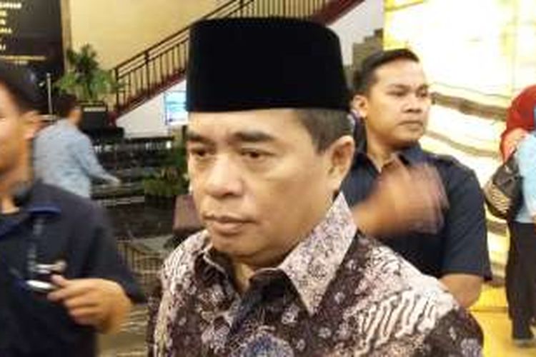 Ketua DPR Ade Komaruddin saat ditemui di Menara 165, Jakarta Selatan, Rabu (10/2/2016).