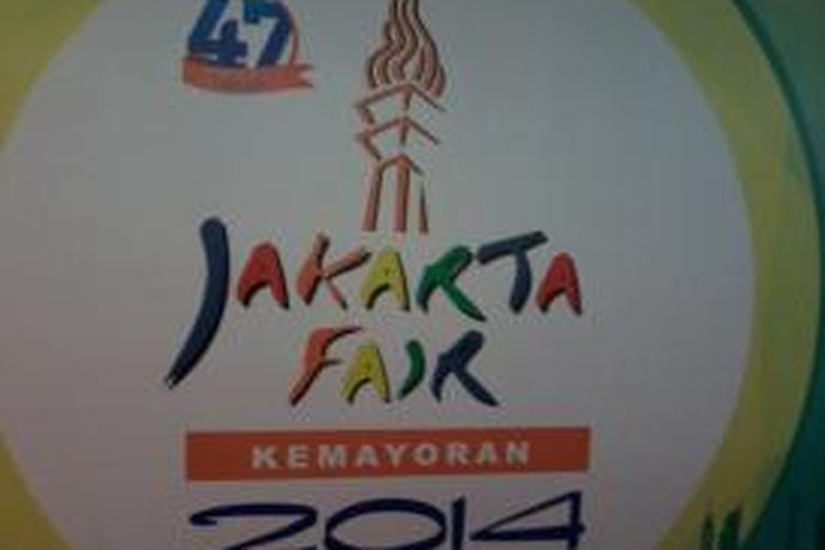 Logo Jakarta Fair Kemayoran 2014.