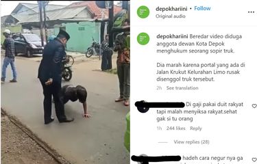Video Viral Sopir Truk Disuruh "Push Up" dan Diinjak oleh Anggota ...