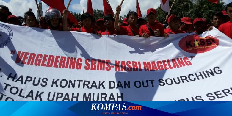 Mogok Kerja 380 Buruh Di Magelang Dipecat Massal