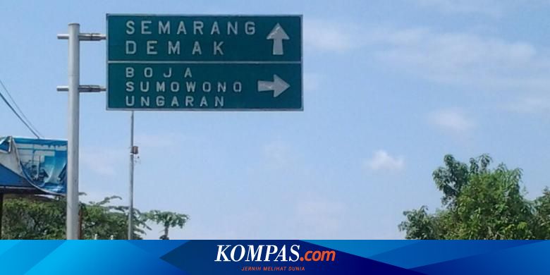 Jalur Alternatif Kendal Ungaran Dipasangi Papan Petunjuk Pemudik Dijamin Tak Tersesat