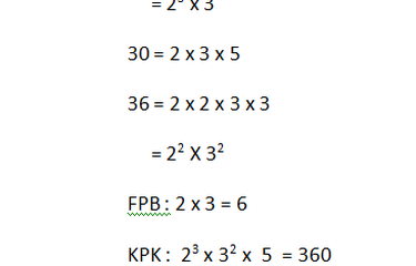 Fpb dari suatu bilangan dan 540 adalah 36 faktorisasi prima dari bilangan tersebut adalah