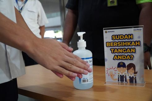 Cegah Penyebaran Virus Corona, Jasa Marga Siapkan Hand Sanitizer di Rest Area Tol