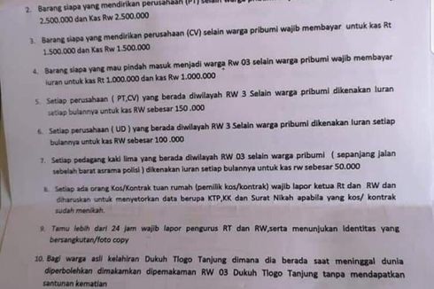 Soal Iuran bagi Non-Pribumi, Ketua DPRD Surabaya: Aturannya Sudah Dicabut