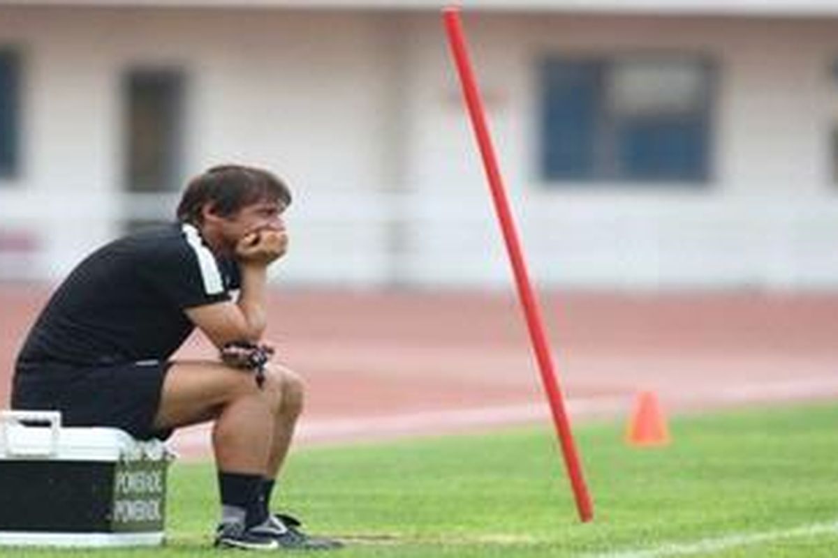 Pelatih Juventus, Antonio Conte.