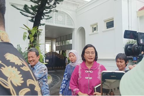 Sri Mulyani Hindari Wartawan Usai Bertemu Jokowi, Istana: Kan Pintu Tidak Satu
