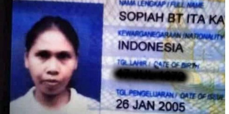 TKI asal Sukabumi, Jawa Barat, Sopiah sempat dilaporkan hilang selama 10 tahun melalui grup Facebook.