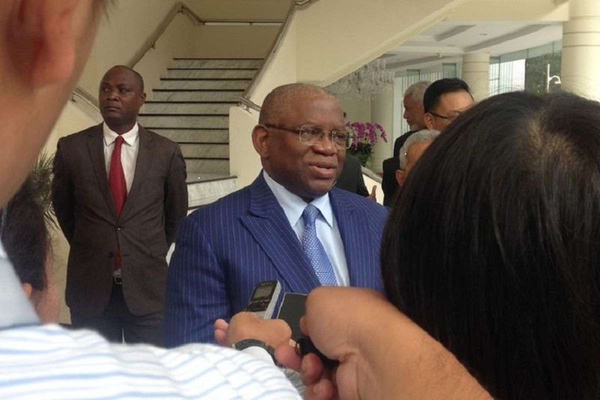 Menteri Luar Negeri Angola Georges Rebelo Pinto Chikoti