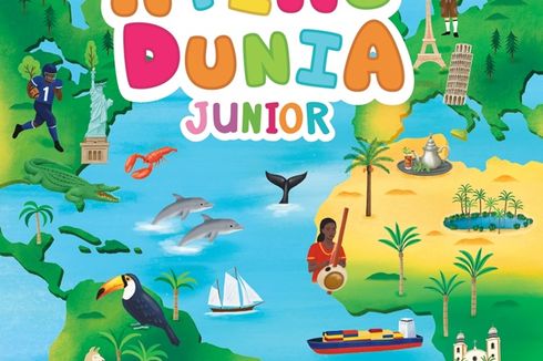 Mengenal Dunia dengan Ensiklopedia Atlas Dunia Junior