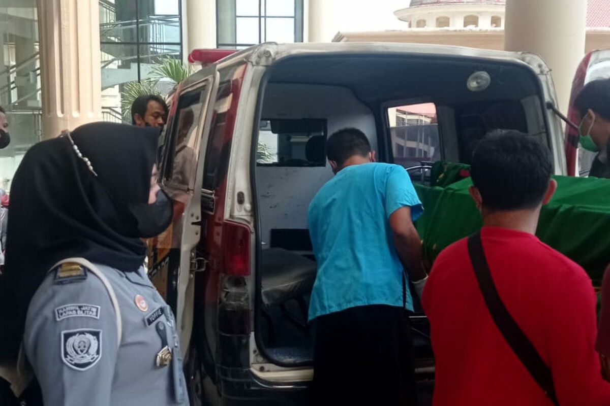 Narapidana Lapas Blitar, AM (26), meninggal setelah menjalani perawatan di RSUD Mardi Waluyo Kota Blitar, Rabu (13/9/2023)