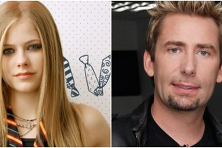 Avril Lavigne dan Chad Kroeger 