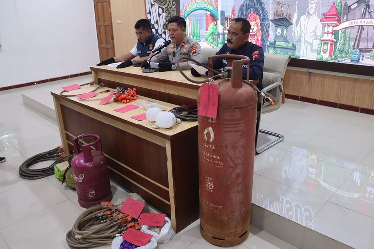Polisi Tetapkan Satu Tersangka Elpiji Oplosan di Blora, Tiga Buron Masuk DPO