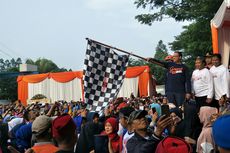 Lepas Jalan Sehat, Anies Sebut Jumlah Pejalan Kaki di Jakarta Paling Rendah Sedunia