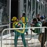 Perusuh Sayap Kanan Brasil Dikecam karena Pakai Kaus Warna Kuning-Hijau