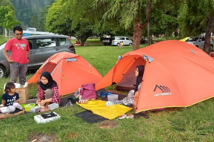 Area camping ground di Tawangmangu Wonder Park
