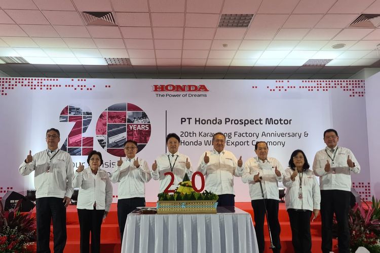 PT Honda Prospect Motor (HPM) merayakan 20 tahun berdirinya pabrik Honda di Indonesia