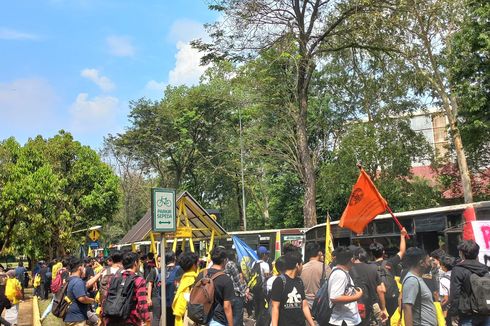 Demo RKUHP di Gedung DPR/MPR RI, BEM UI Kerahkan 250 Orang