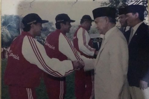 BJ Habibie dan Kenangan Aji Santoso Saat SEA Games 1999