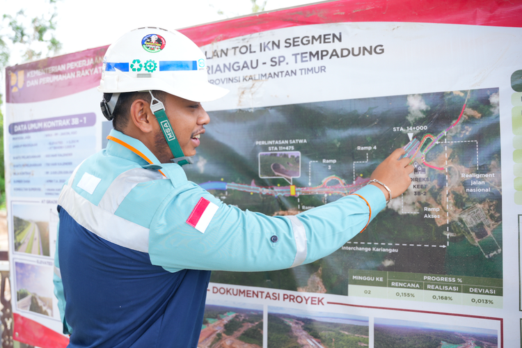 Schedule Project Control WIKA untuk Proyek Jalan Tol IKN Segmen 3b KKT Kariangau-Sp Tempadung Hermawan Syahirul Alim.