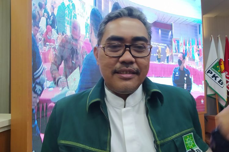 Waketum Partai Kebangkitan Bangsa (PKB) Jazilul Fawaid saat ditemui di Kantor KPU, Jakarta, Selasa (12/7/2022). 