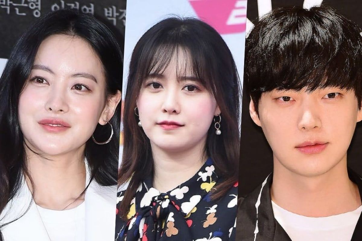 Dari kiri ke kanan: Oh Yeon Seo, Goo Hye Sun, dan Ahn Jae Hyun.