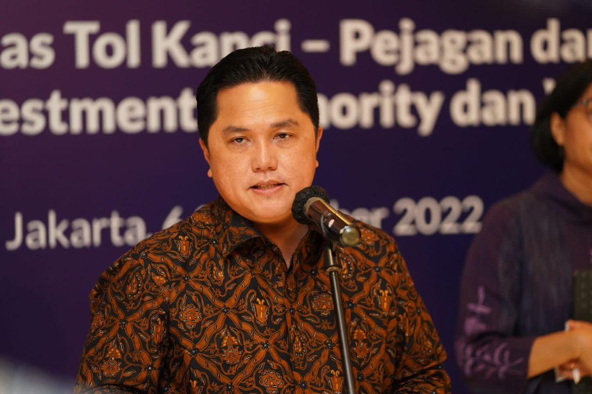 Menteri BUMN Erick Thohir sebut ada gap Rp 20,81 Triliun pada usulan PMN 2023.