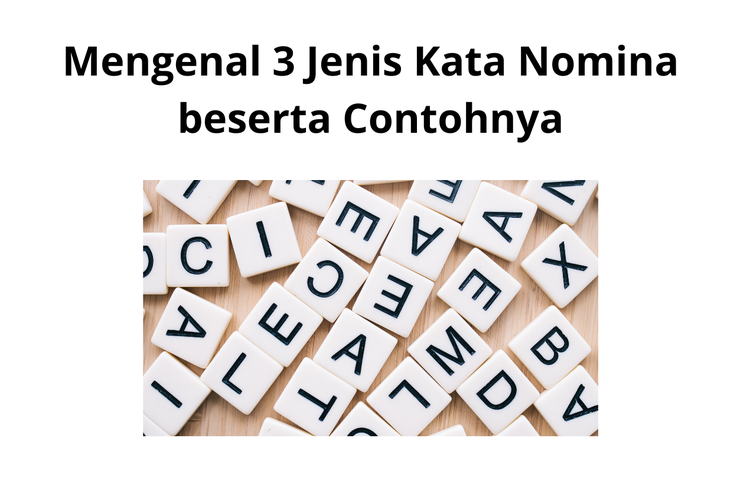 Mengenal 3 Jenis Kata Nomina beserta Contohnya