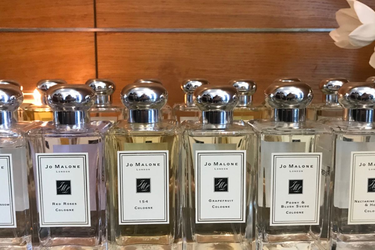 Deretan koleksi Jo Malone Cologne.