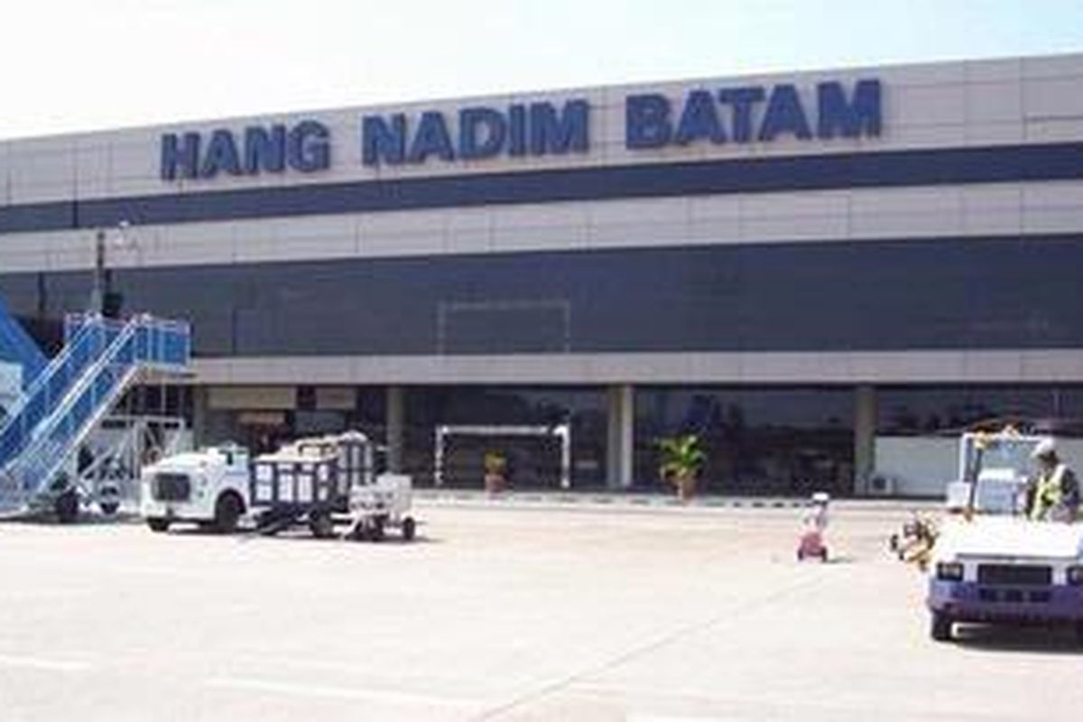 Bandara Hang Nadim Batam, Kepulauan Riau.