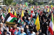 Di Iran dan Yaman, Ribuan Orang Demo Mengutuk Serangan Israel terhadap Lebanon-Gaza